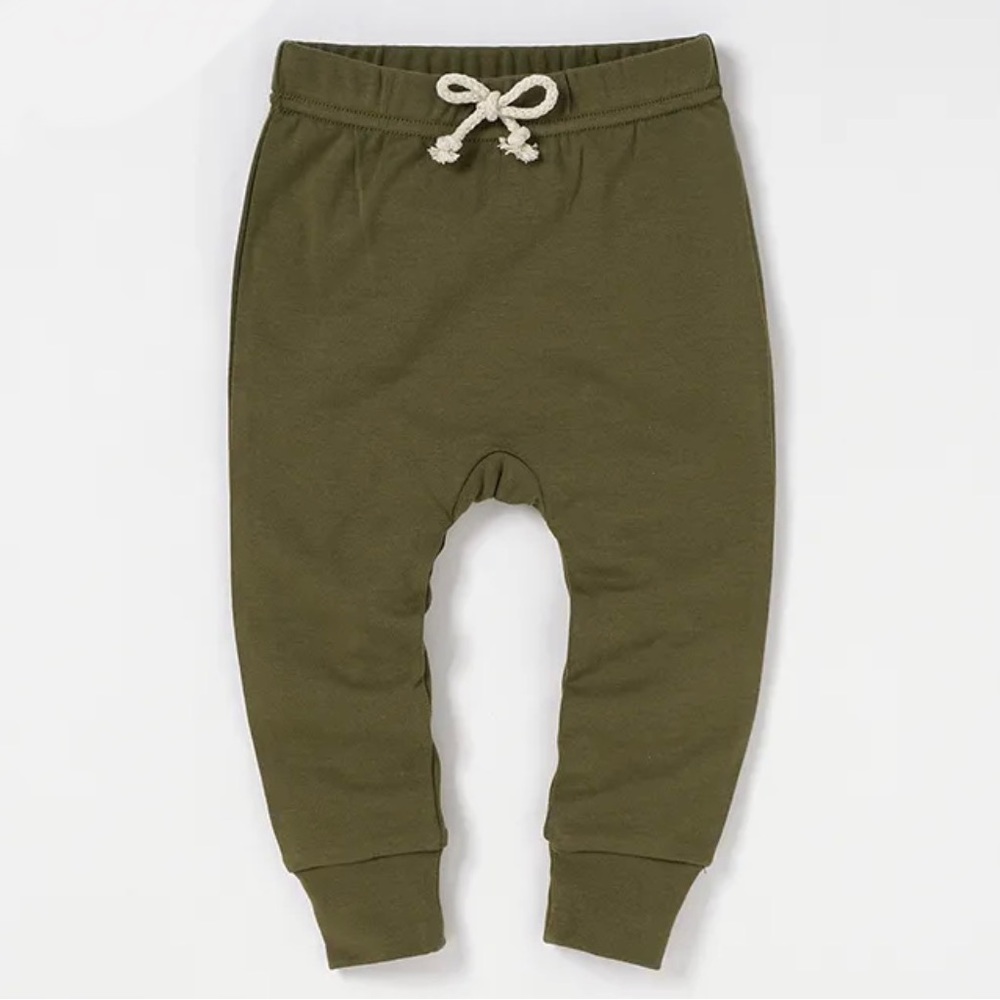 12-18M - Soft organic cotton baby and toddler pull on pant